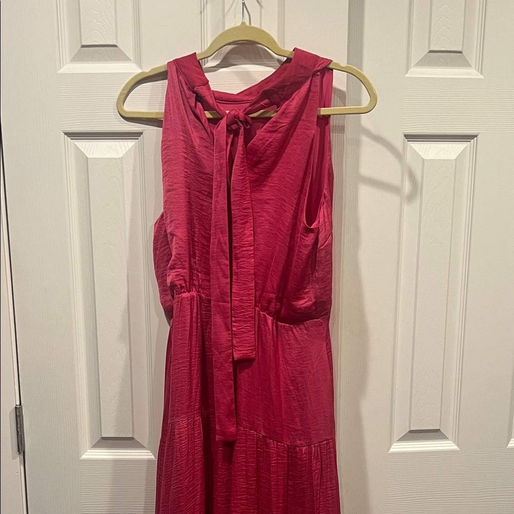 NWT- Sam Edelman Brand Pink Sleeveless Dress - Picture 8 of 8
